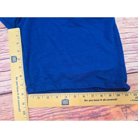 Peter Millar Mens Blue Cotton Modal Blend Lounge Shorts XL - Picture 6 of 6